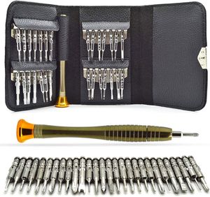 Wolvex Precision Screwdriver Set Mini Glasses Screwdriver Set Multifunctional Vanadium Steel Small Torx Screwdrivers for Watch with Case to Repair Electronic Devices