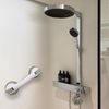 Suction Grab Rails for Bathroom Anti Slip Suction Bathroom Grab Rails for Disabled, Tool Free Assembly Safe Shower Handle with Suction Cup Fitting. Ideal for Elderly, Handicap, and Children.